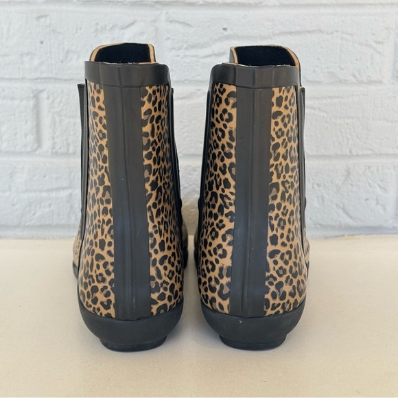 Cheetah London Fog Rain Boots Women's 9 - Picture 5 of 12